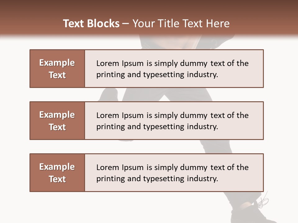 Hat Pose Action PowerPoint Template