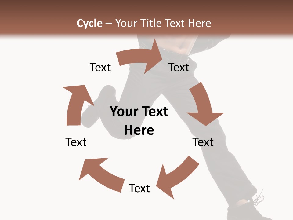 Hat Pose Action PowerPoint Template