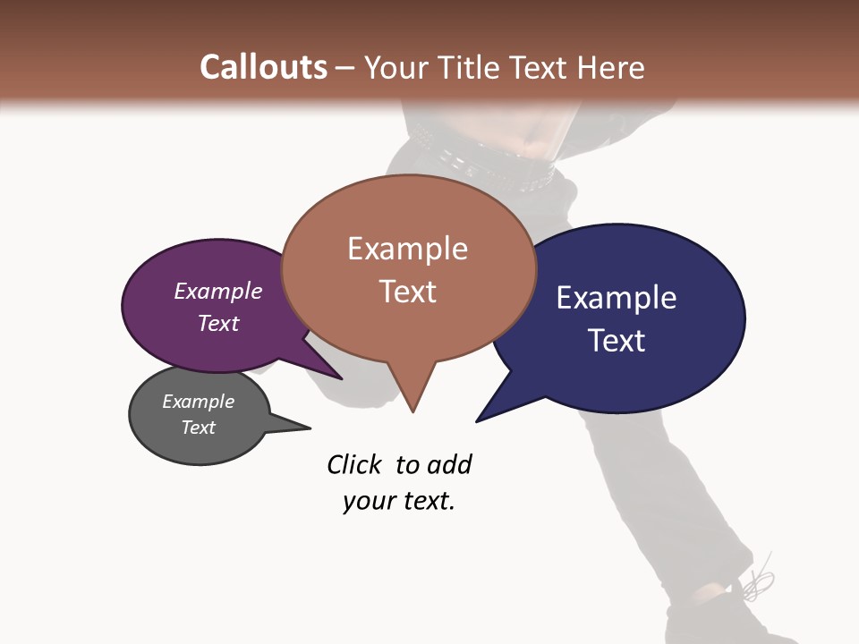 Hat Pose Action PowerPoint Template