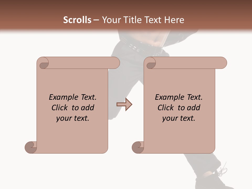 Hat Pose Action PowerPoint Template