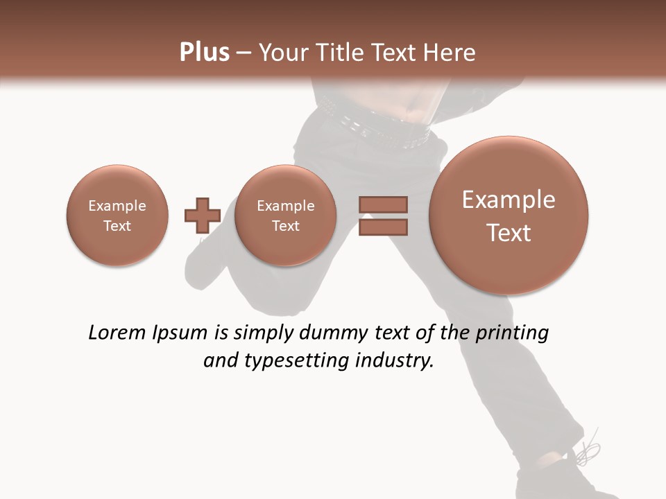 Hat Pose Action PowerPoint Template