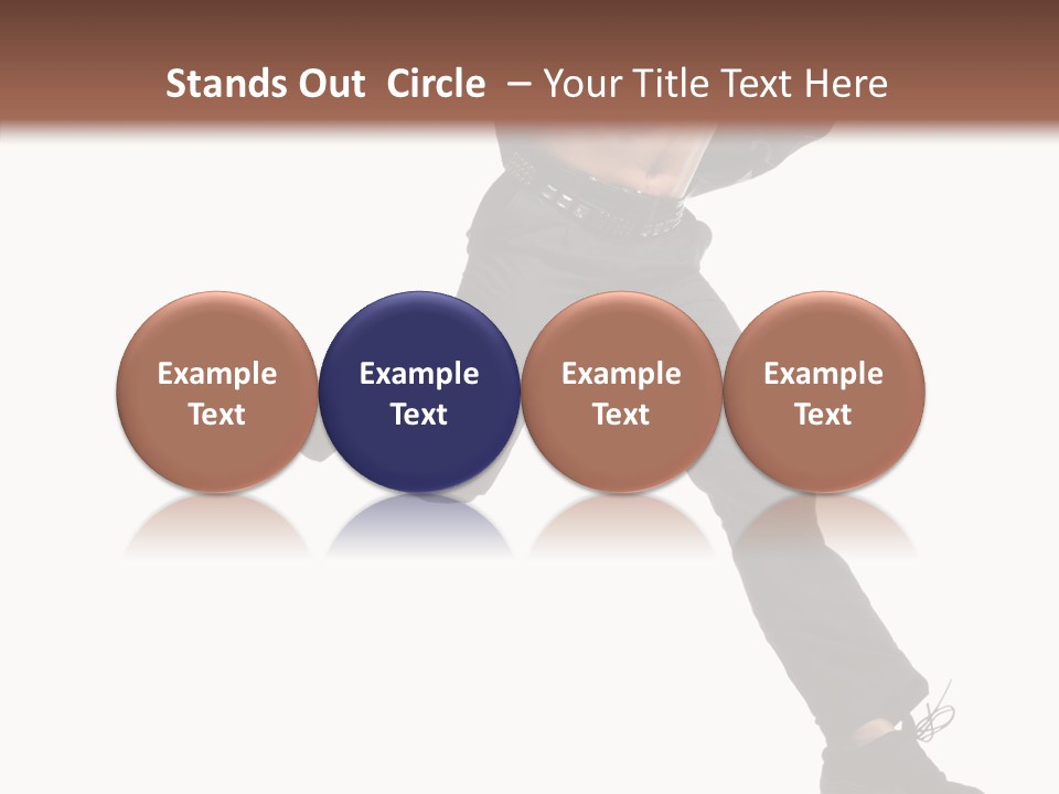 Hat Pose Action PowerPoint Template