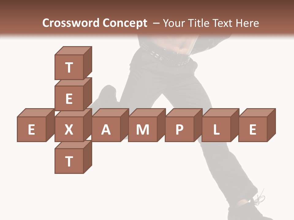 Hat Pose Action PowerPoint Template