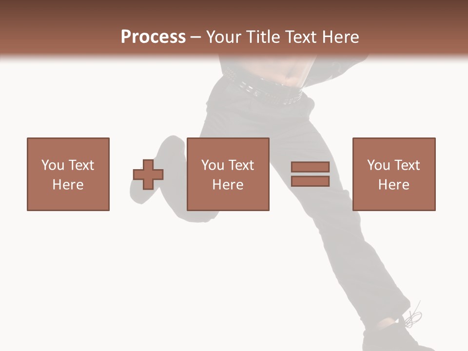 Hat Pose Action PowerPoint Template