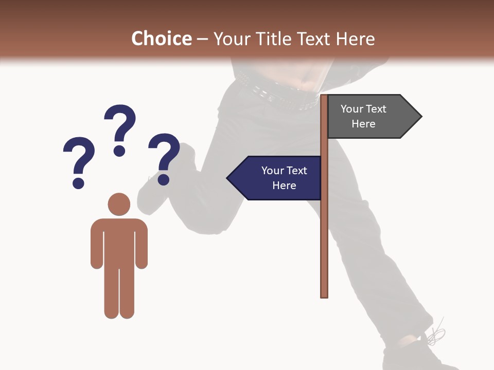 Hat Pose Action PowerPoint Template