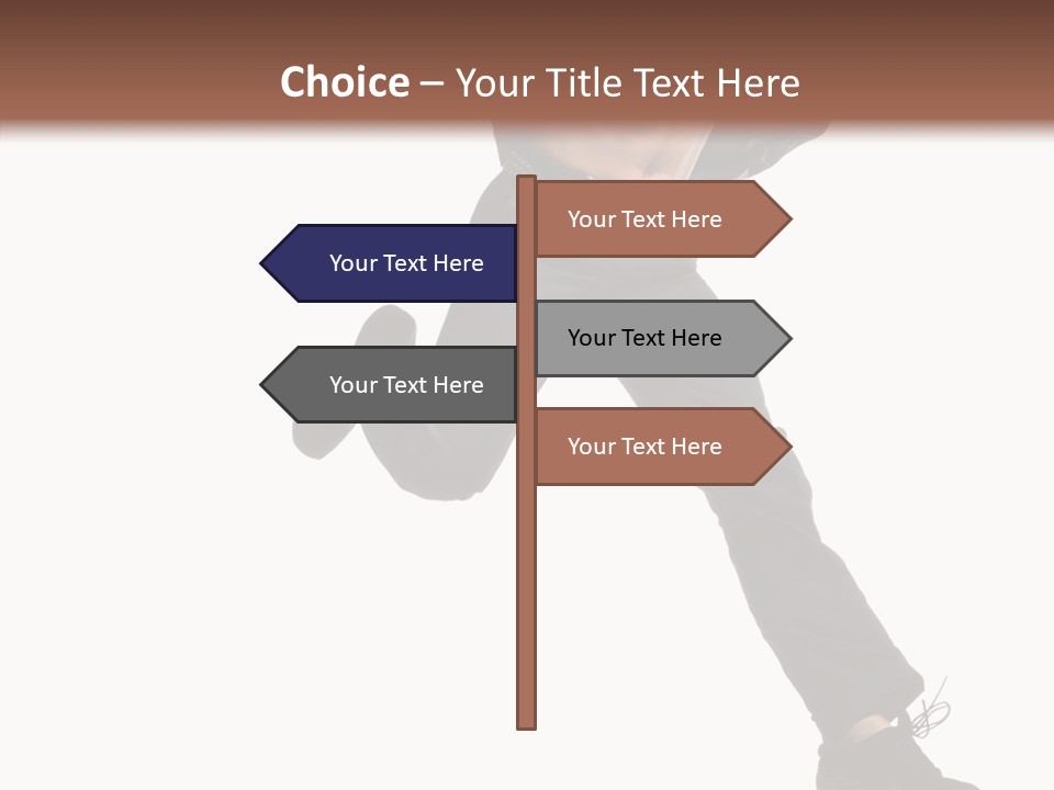 Hat Pose Action PowerPoint Template