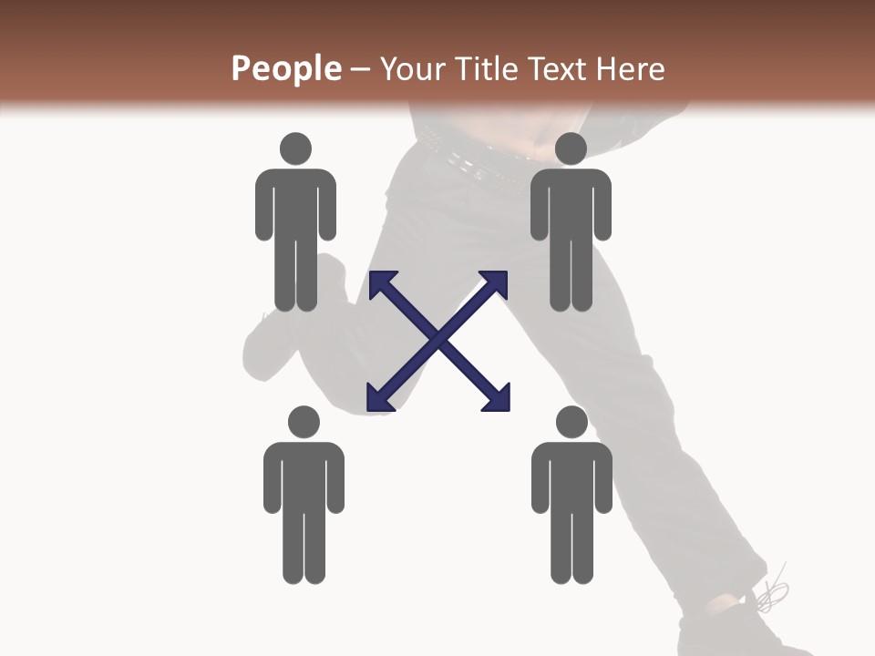 Hat Pose Action PowerPoint Template