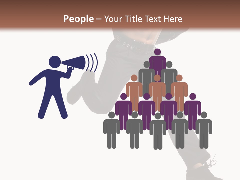 Hat Pose Action PowerPoint Template