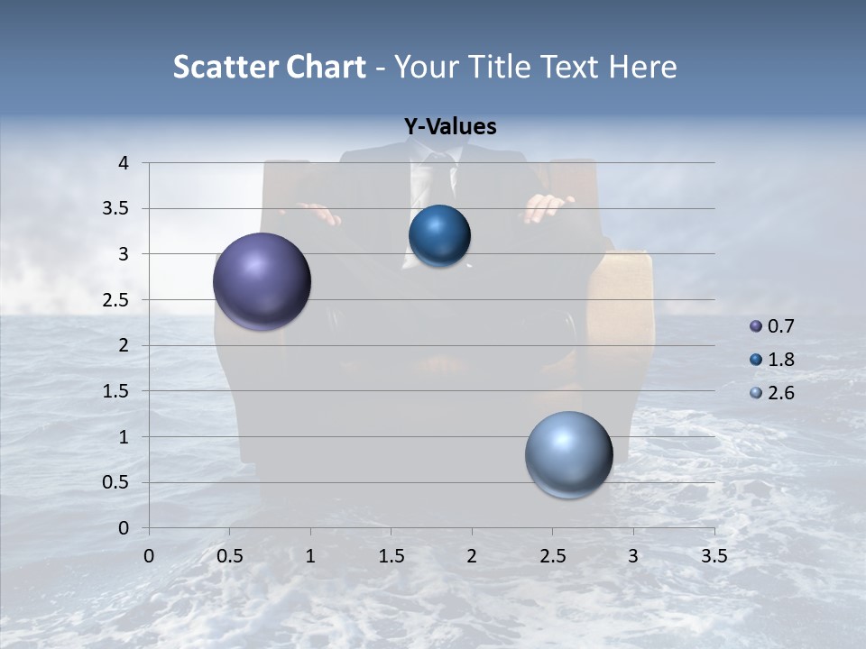 Cloudy Office Young PowerPoint Template