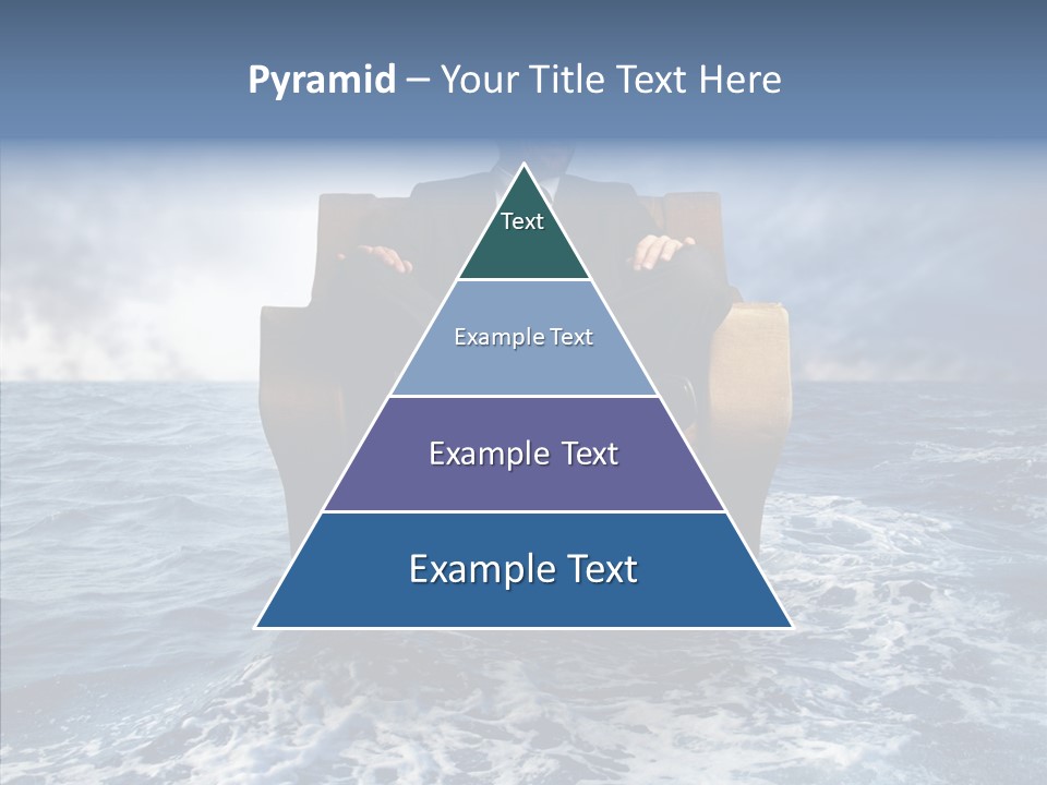 Cloudy Office Young PowerPoint Template