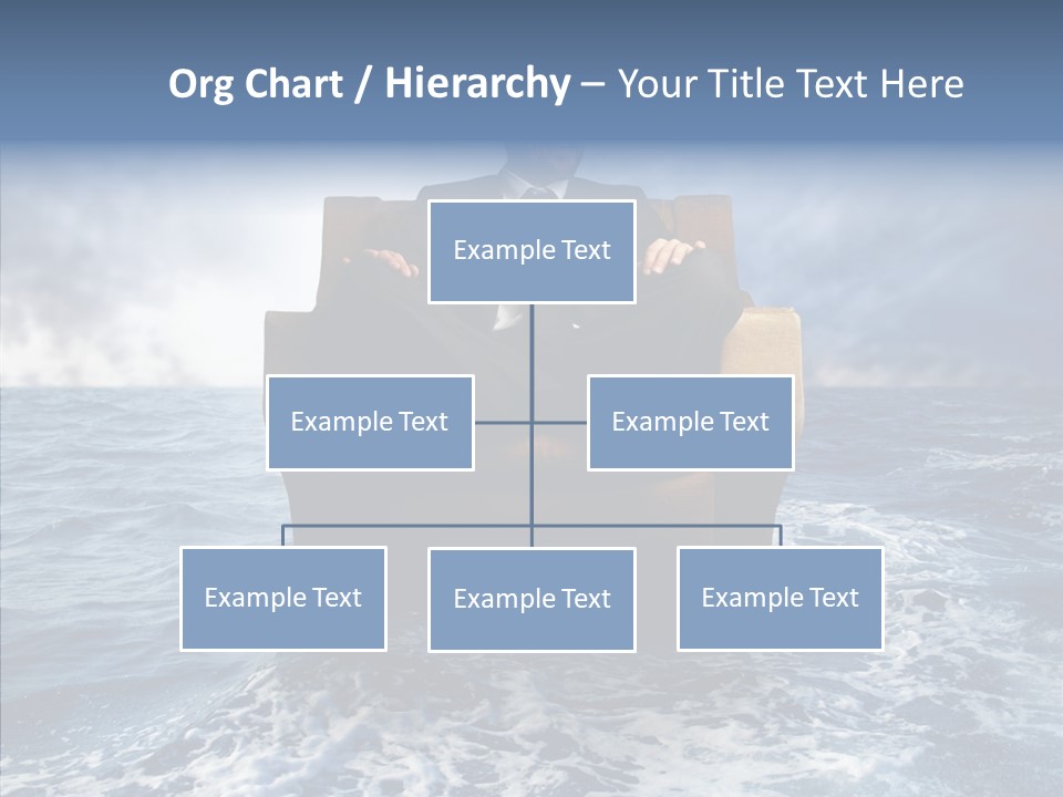 Cloudy Office Young PowerPoint Template