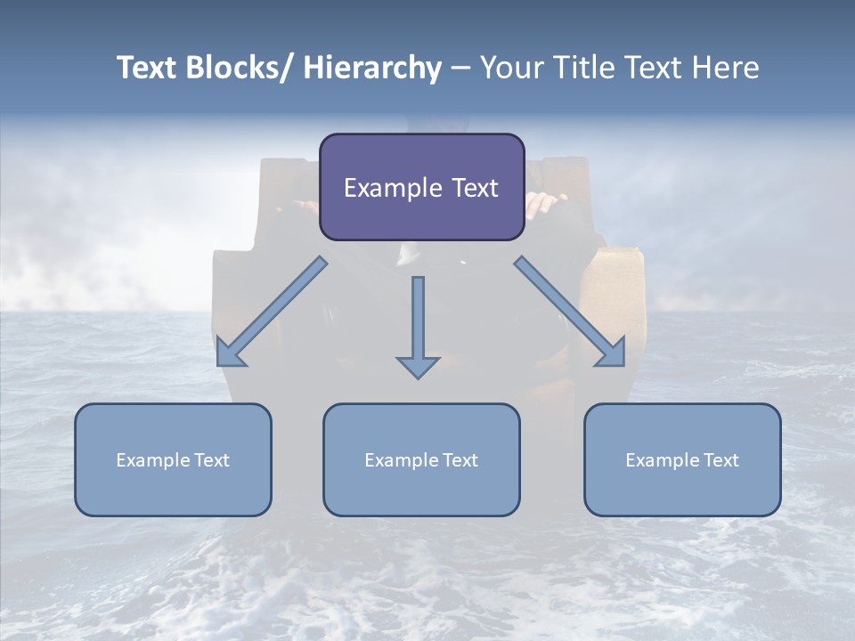 Cloudy Office Young PowerPoint Template