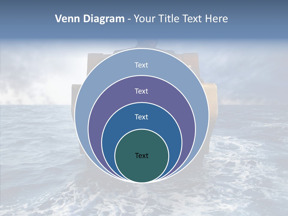 Cloudy Office Young PowerPoint Template