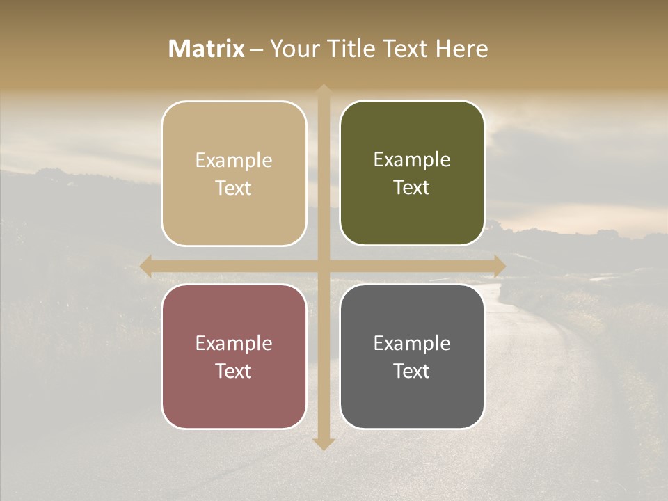 Hill Rural Brown PowerPoint Template