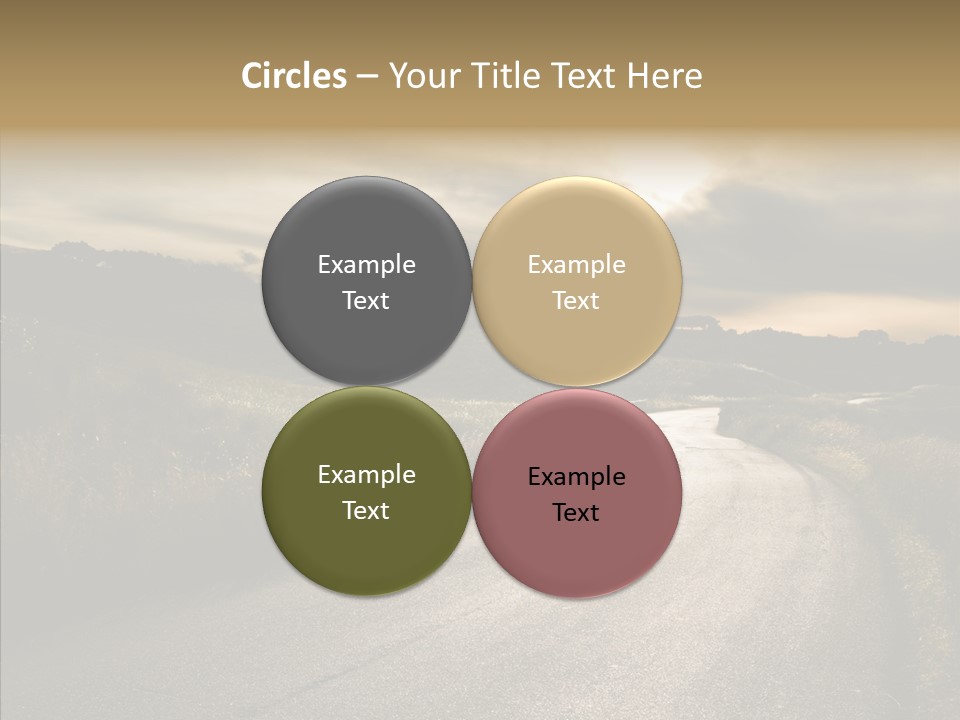 Hill Rural Brown PowerPoint Template