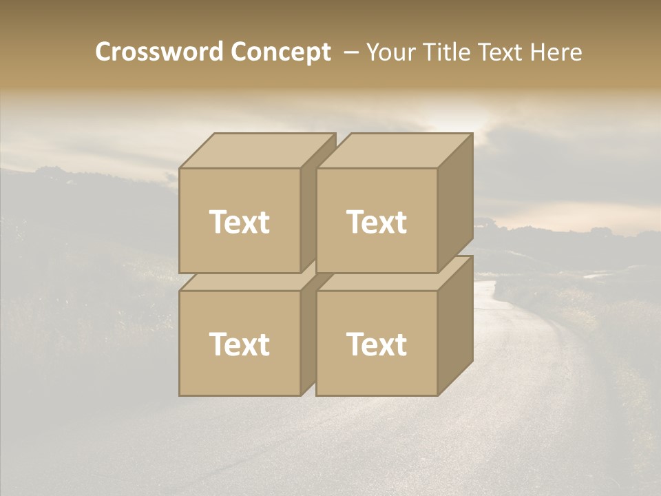 Hill Rural Brown PowerPoint Template