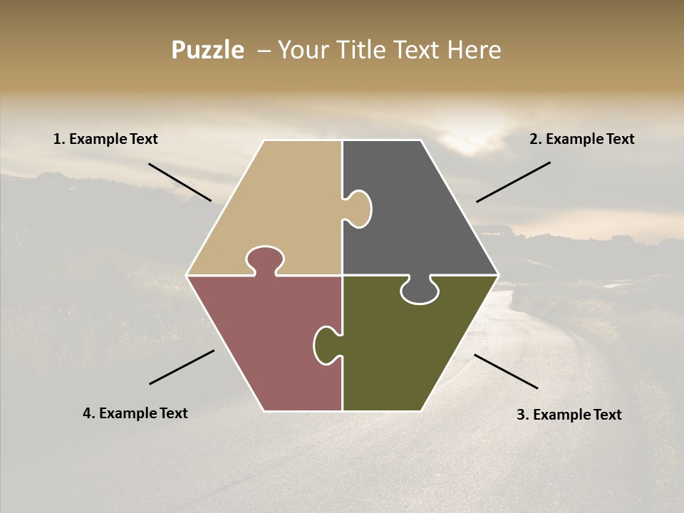 Hill Rural Brown PowerPoint Template