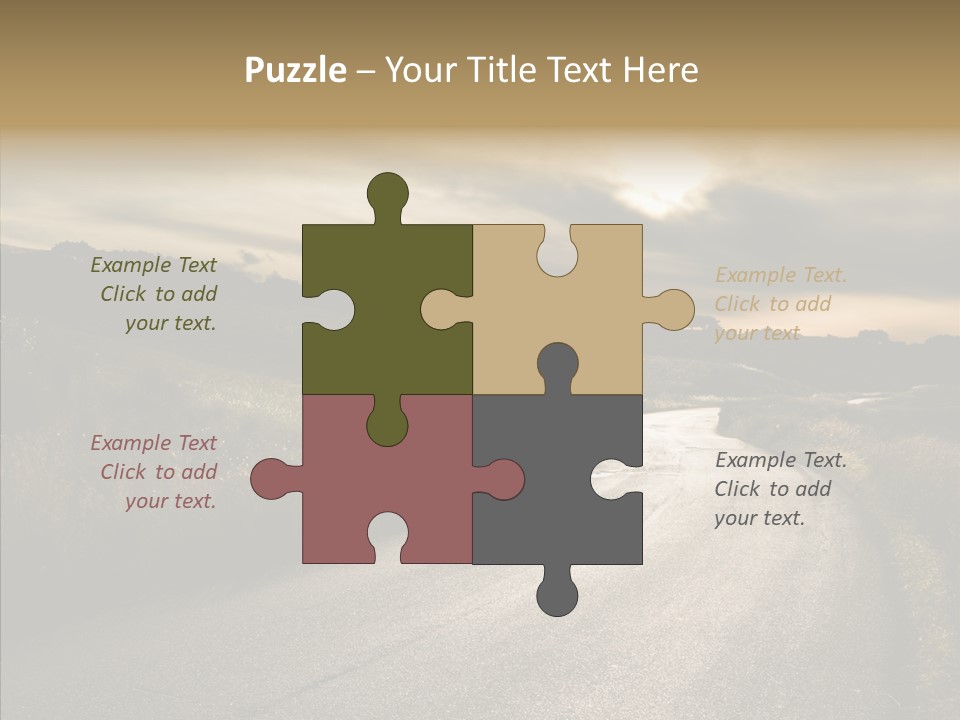 Hill Rural Brown PowerPoint Template