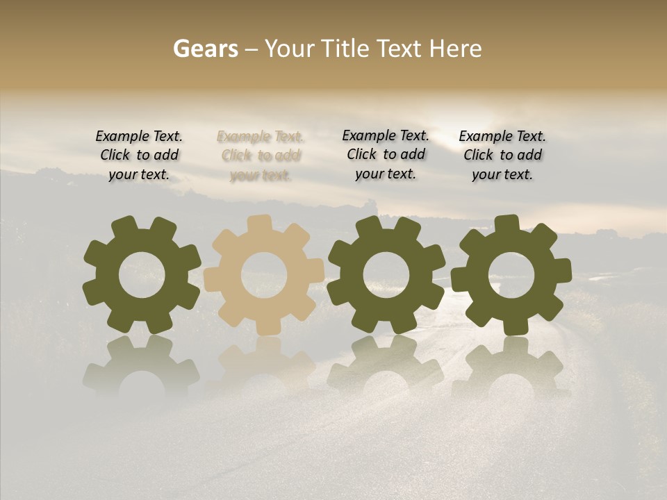 Hill Rural Brown PowerPoint Template