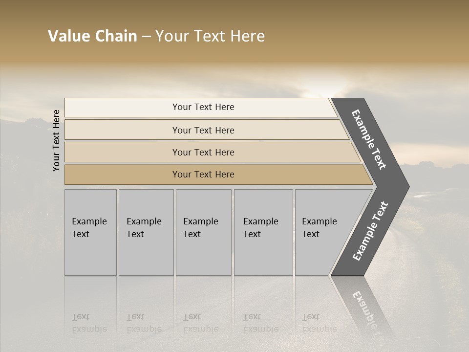 Hill Rural Brown PowerPoint Template