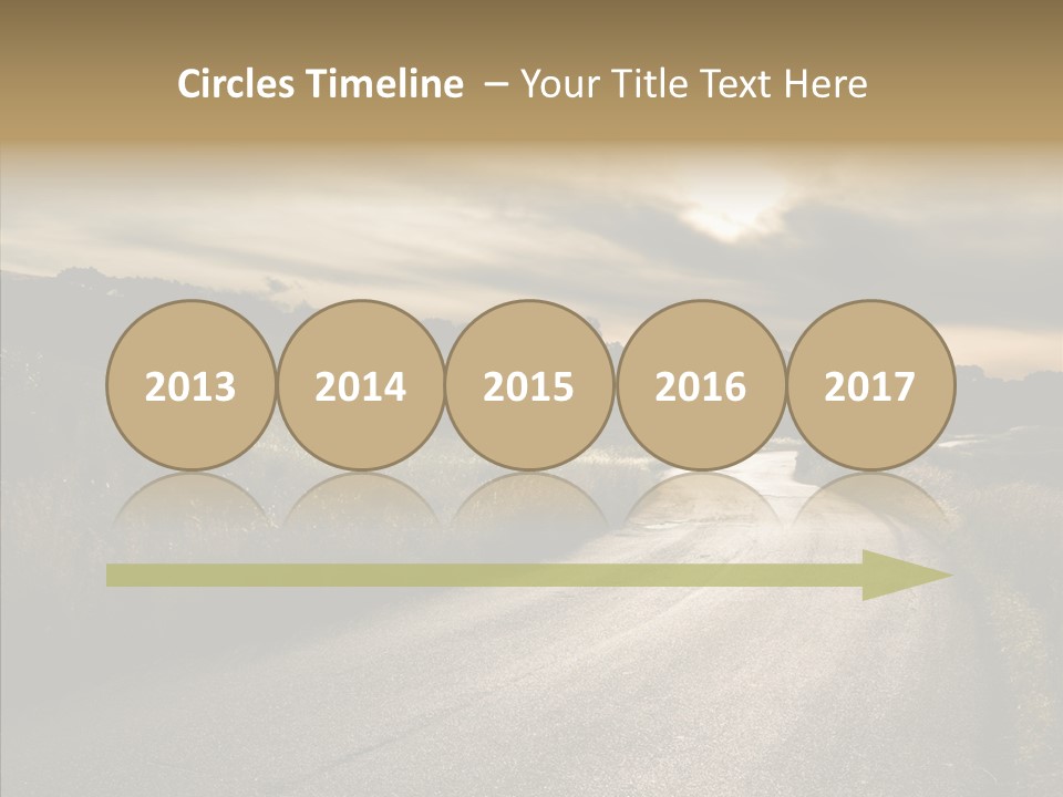 Hill Rural Brown PowerPoint Template