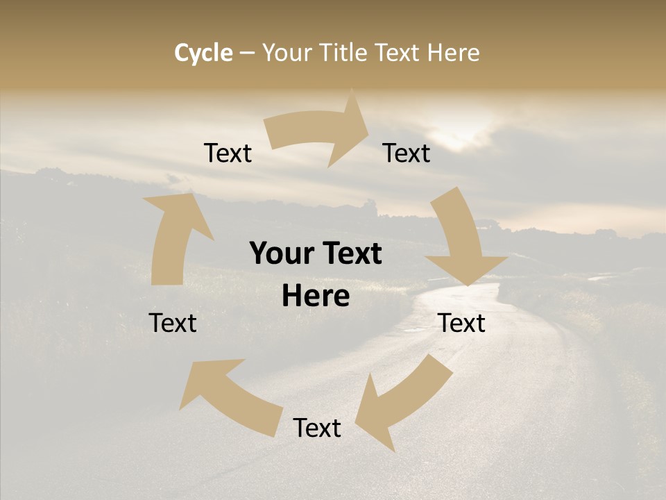 Hill Rural Brown PowerPoint Template