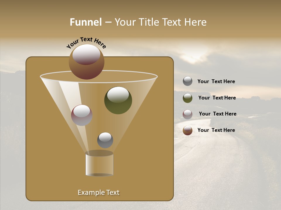 Hill Rural Brown PowerPoint Template