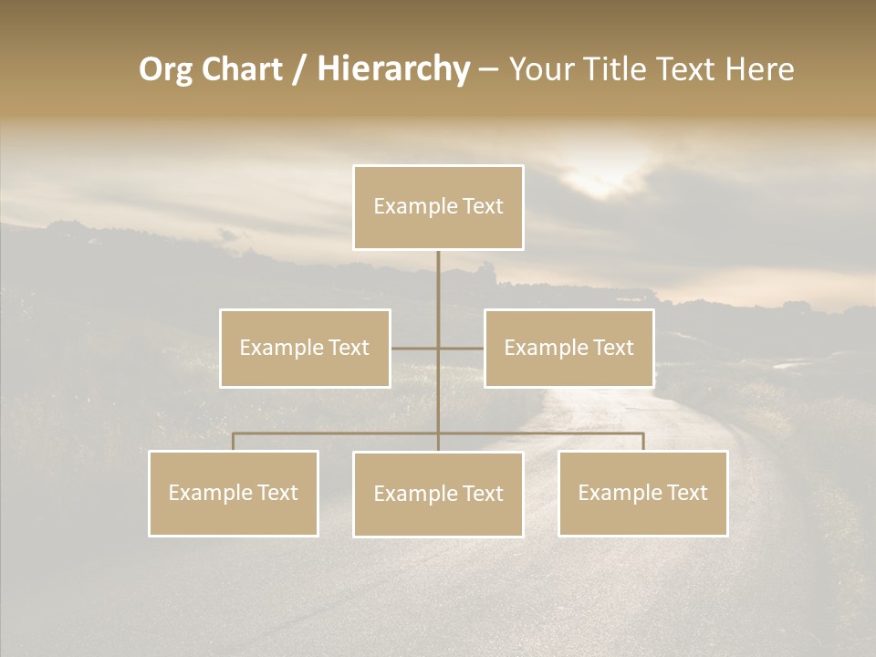 Hill Rural Brown PowerPoint Template