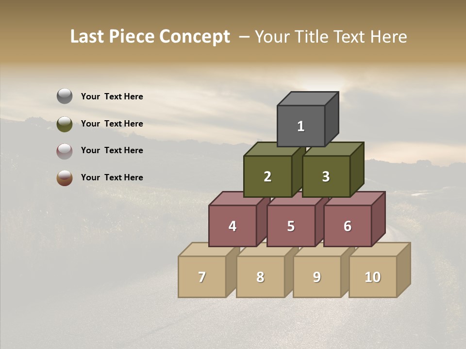 Hill Rural Brown PowerPoint Template