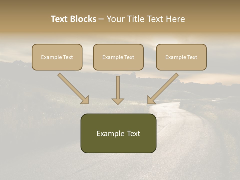 Hill Rural Brown PowerPoint Template