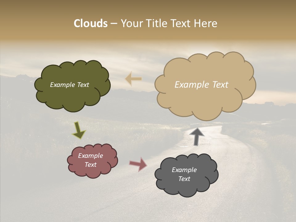 Hill Rural Brown PowerPoint Template