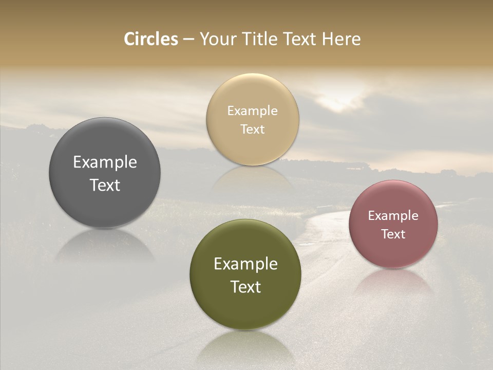 Hill Rural Brown PowerPoint Template