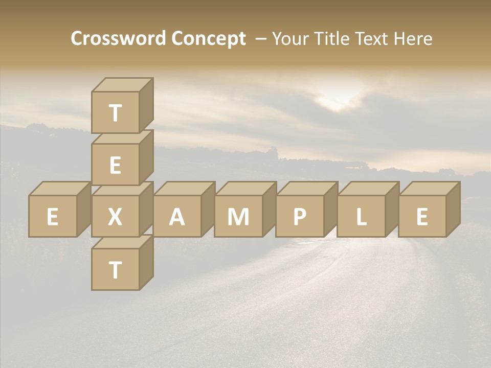 Hill Rural Brown PowerPoint Template