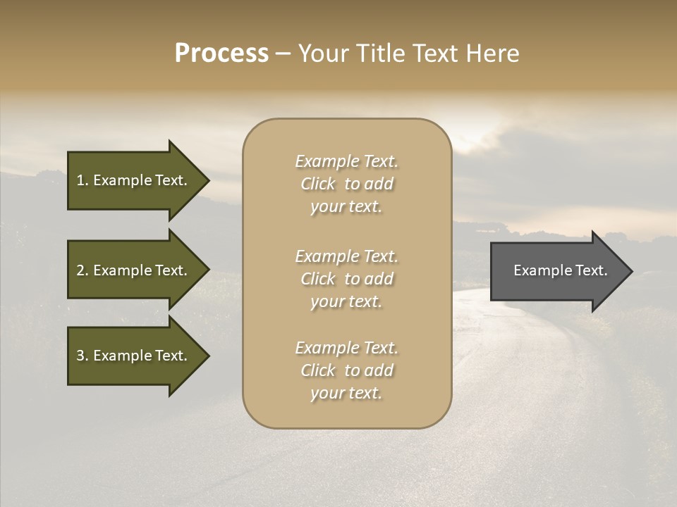 Hill Rural Brown PowerPoint Template