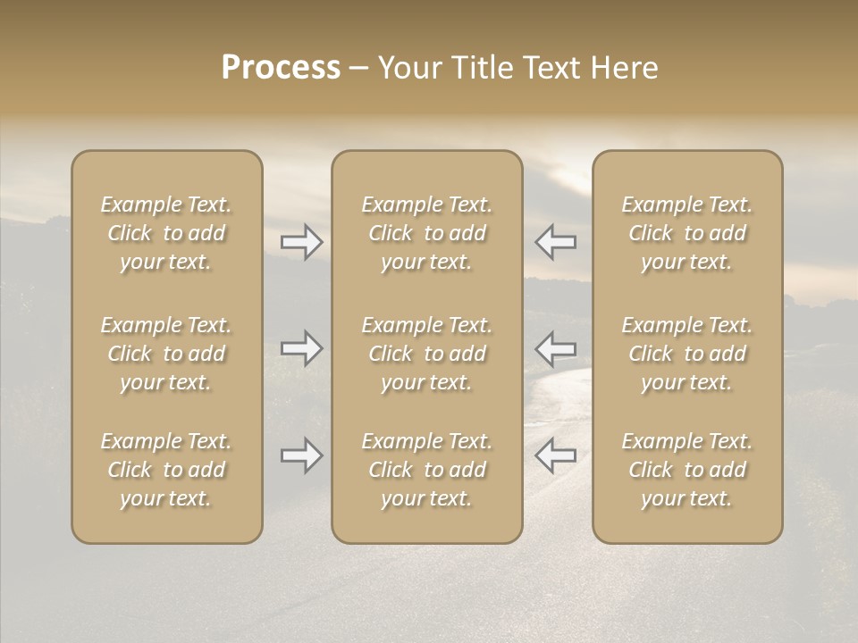 Hill Rural Brown PowerPoint Template