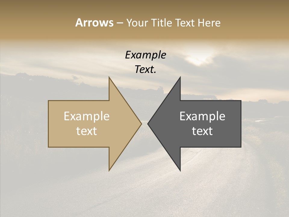 Hill Rural Brown PowerPoint Template