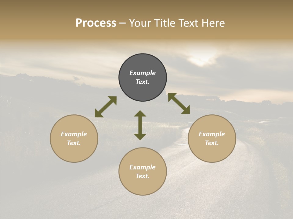 Hill Rural Brown PowerPoint Template