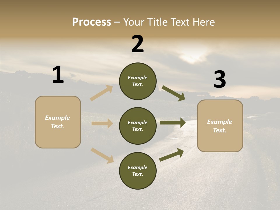 Hill Rural Brown PowerPoint Template