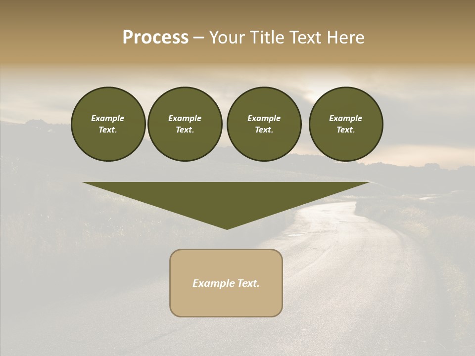 Hill Rural Brown PowerPoint Template