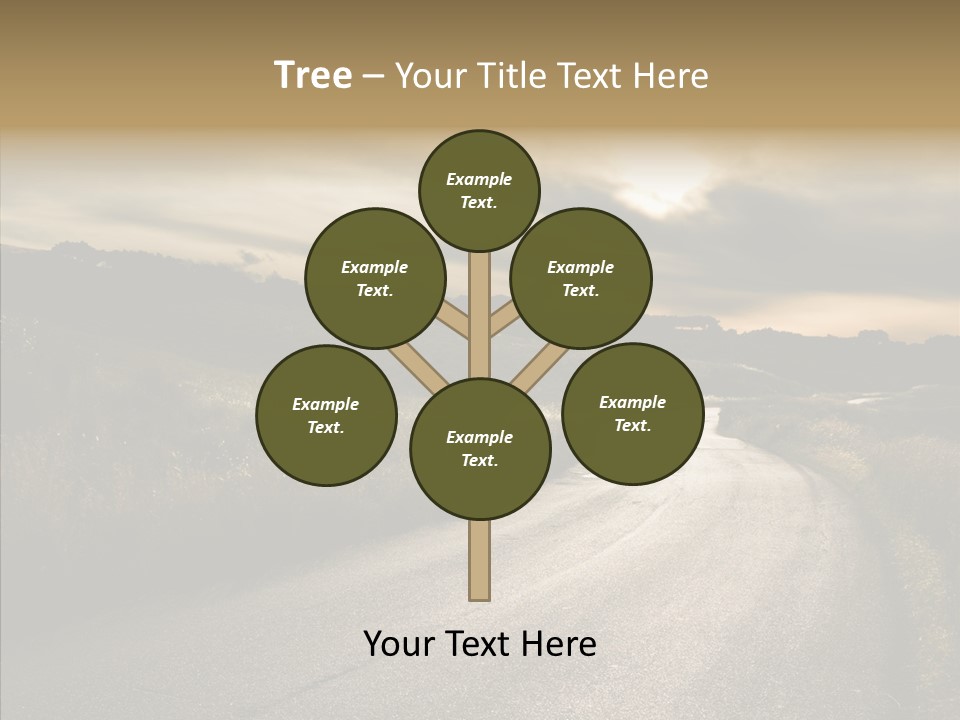 Hill Rural Brown PowerPoint Template