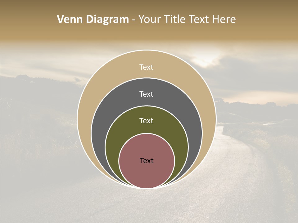 Hill Rural Brown PowerPoint Template