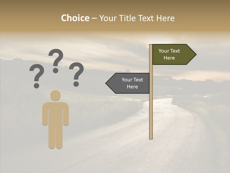 Hill Rural Brown PowerPoint Template