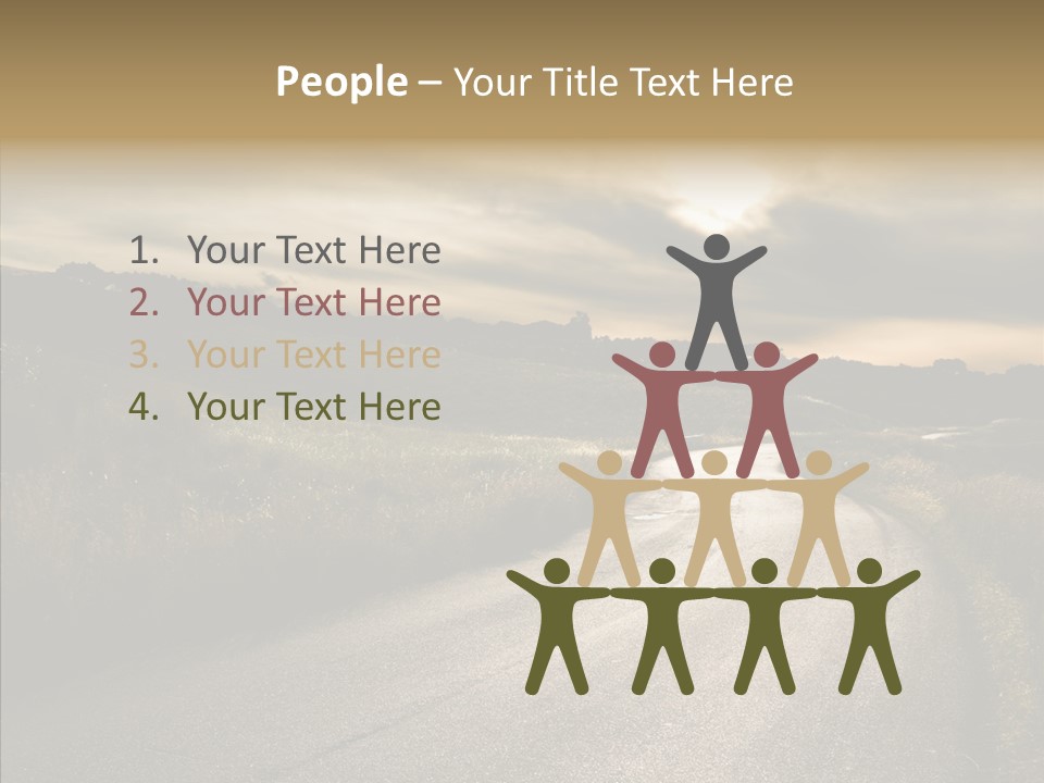 Hill Rural Brown PowerPoint Template