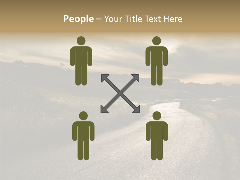 Hill Rural Brown PowerPoint Template