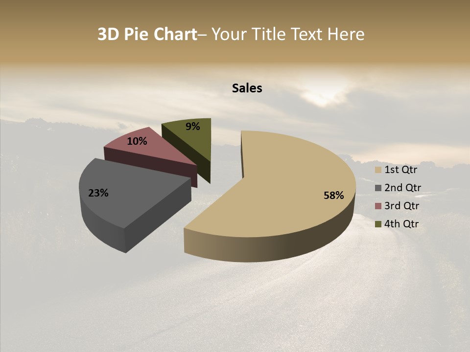 Hill Rural Brown PowerPoint Template