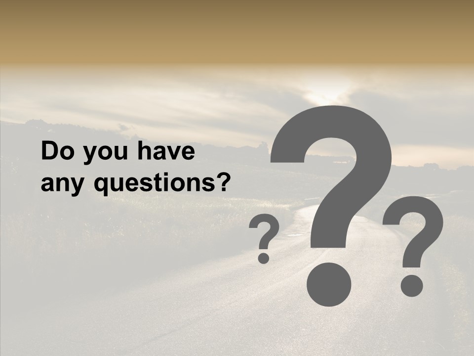 Hill Rural Brown PowerPoint Template