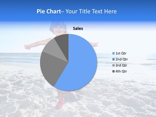 Person Outdoor Sea PowerPoint Template