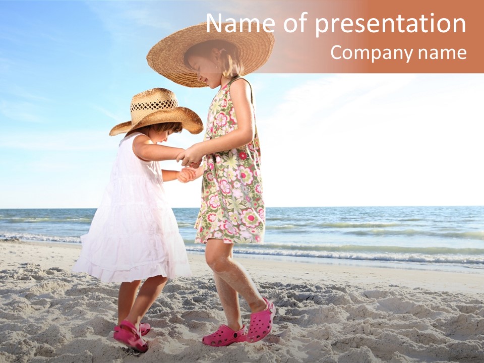 Fun Siblings Friendship PowerPoint Template