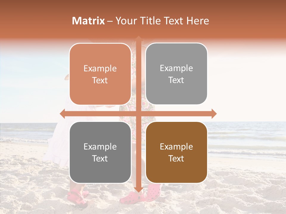 Fun Siblings Friendship PowerPoint Template