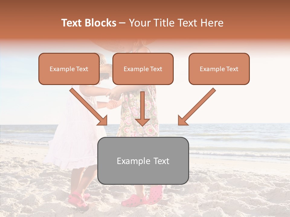 Fun Siblings Friendship PowerPoint Template